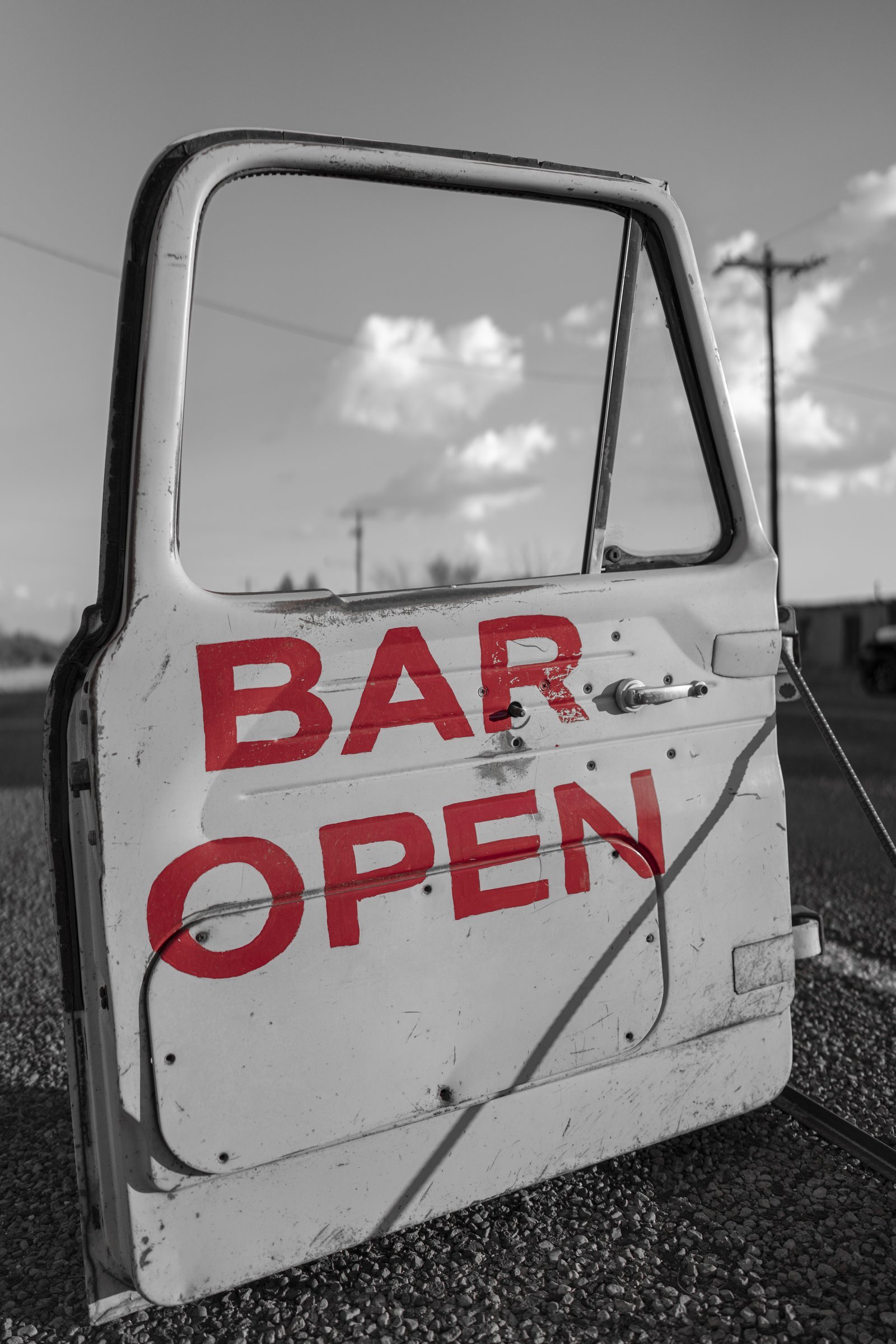 Valentine Bar B&W